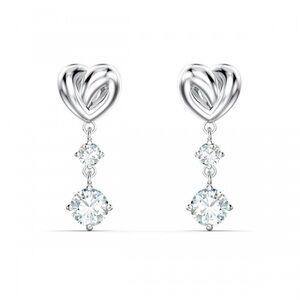 ✨ Swarovski Heart Drop Earrings – Discontinued Style ✨